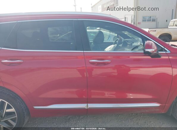 5NMS54AL5PH499950 2023 HYUNDAI SANTA FE CALLIGRAPHY Red 360 interior view