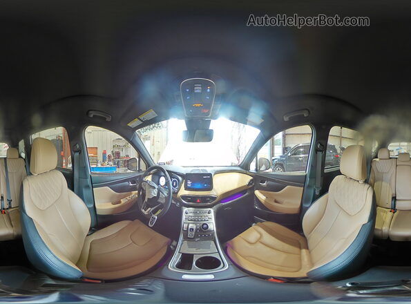 5NMS54AL5PH614949 2023 HYUNDAI SANTA FE CALLIGRAPHY White Widok wnętrza 360 stopni