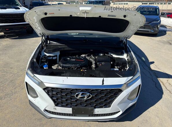 5NMS5CAA0KH031755 2019 HYUNDAI SANTA Белый Вид спереди
