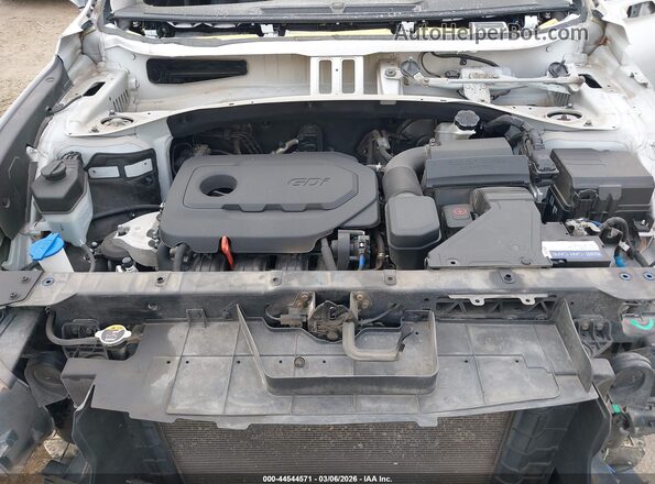 5NMS5CAD0KH019146 2019 HYUNDAI SANTA FE Серебряный Вид сзади