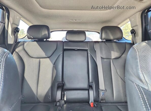 5NMS5CAD6KH039210 2019 HYUNDAI SANTA Black Widok tylnych siedzeń