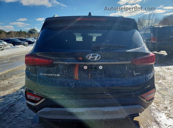 5NMS5CAD6KH039210 2019 HYUNDAI SANTA Black Widok z tyłu