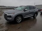 2019 Hyundai Santa Fe Limited Gray vin: 5NMS5CAD8KH124243