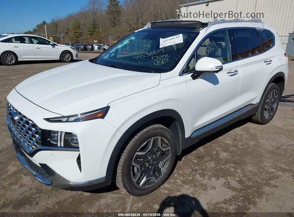5NMS5DA11PH002617 2023 HYUNDAI SANTA FE HYBRID Белый Передняя левая четверть