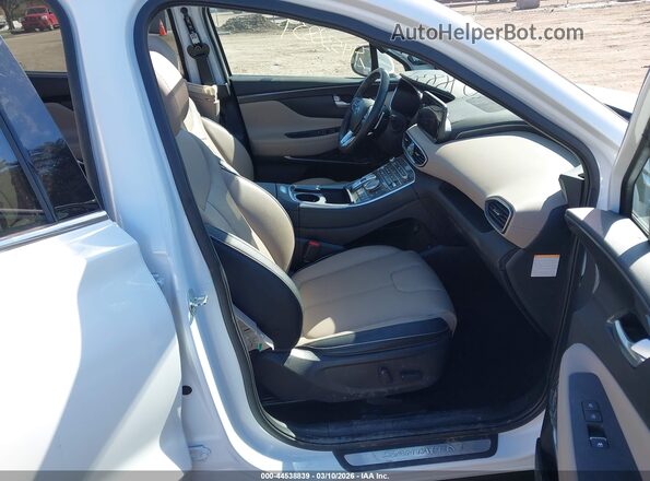5NMS5DA11PH002617 2023 HYUNDAI SANTA FE HYBRID Белый Вид салона спереди