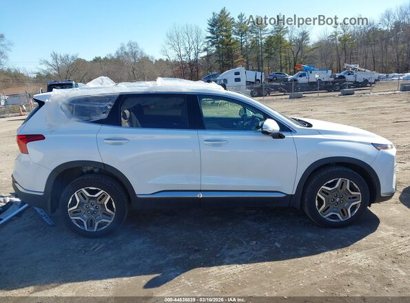 5NMS5DA11PH002617 2023 HYUNDAI SANTA FE HYBRID Белый Вид задней части салона