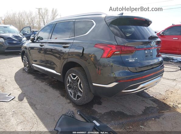 5NMS5DA11PH011737 2023 HYUNDAI SANTA FE HYBRID Black Tył lewy