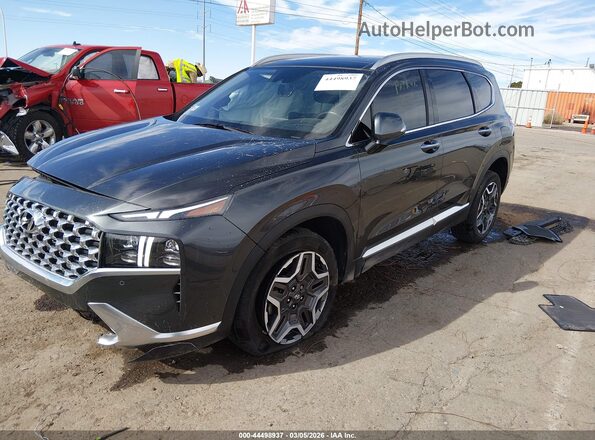 5NMS5DA11PH011737 2023 HYUNDAI SANTA FE HYBRID Black Przód lewy