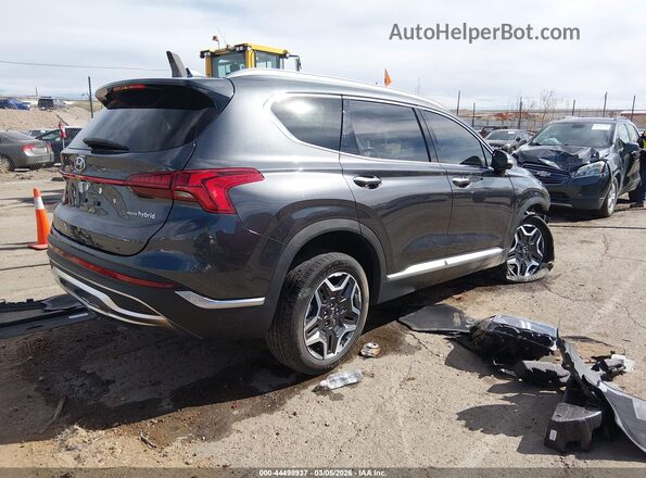 5NMS5DA11PH011737 2023 HYUNDAI SANTA FE HYBRID Black Tył prawy