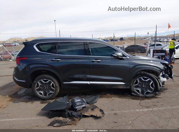 5NMS5DA11PH011737 2023 HYUNDAI SANTA FE HYBRID Black Widok wnętrza 360 stopni