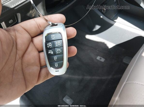 5NMS5DA13PH013568 2023 HYUNDAI SANTA FE HYBRID White Вид панелі приладів