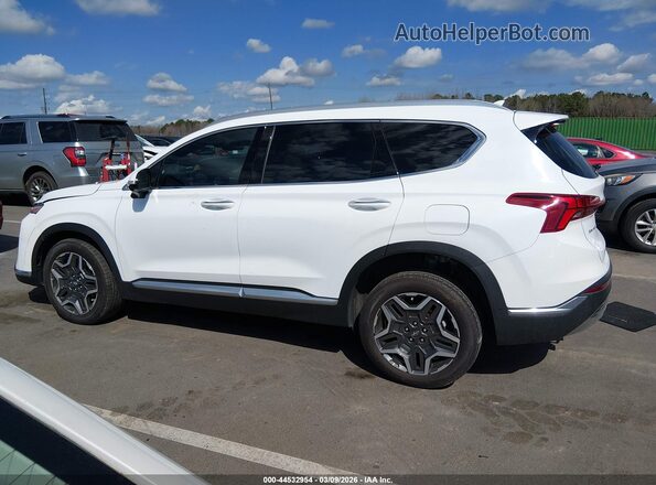 5NMS5DA13PH013568 2023 HYUNDAI SANTA FE HYBRID White Панорамний вид салону 360°