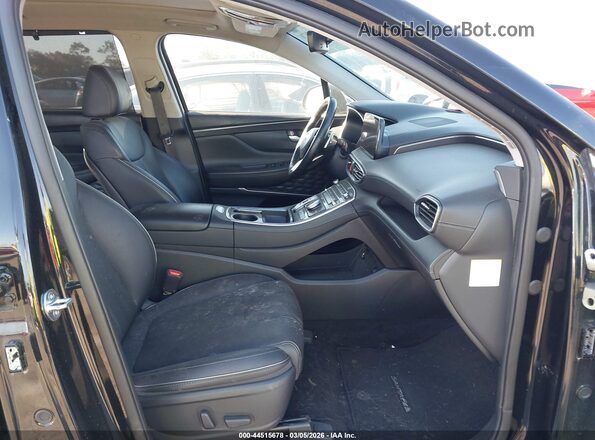 5NMS5DA17PH006459 2023 HYUNDAI SANTA FE HYBRID Черный Вид салона спереди