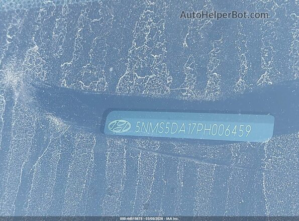 5NMS5DA17PH006459 2023 HYUNDAI SANTA FE HYBRID Черный Вид подкапотного пространства