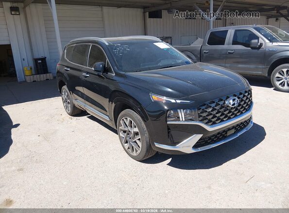 5NMS5DAL1PH488850 2023 HYUNDAI SANTA FE CALLIGRAPHY Black Передня права чверть