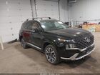 2022 Hyundai Santa Fe Calligraphy Black vin: 5NMS5DAL2NH452940