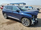 2021 Hyundai Santa Fe Calligraphy Blue vin: 5NMS5DAL3MH359746