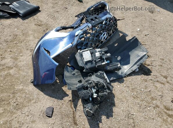 5NMS5DAL3MH359746 2021 HYUNDAI SANTA FE CALLIGRAPHY Blue VIN կոդի պիտակի տեսք