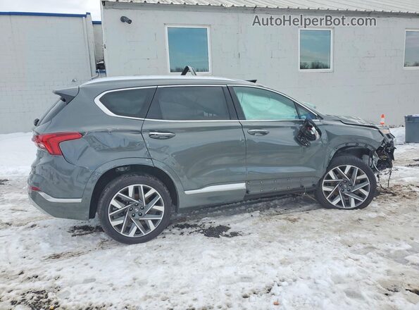 5NMS5DAL4NH455533 2022 HYUNDAI SANTA FE CALLIGRAPHY Gray უკანა მარჯვენა
