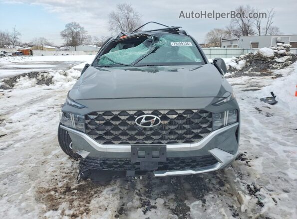 5NMS5DAL4NH455533 2022 HYUNDAI SANTA FE CALLIGRAPHY Gray წინა ხედი