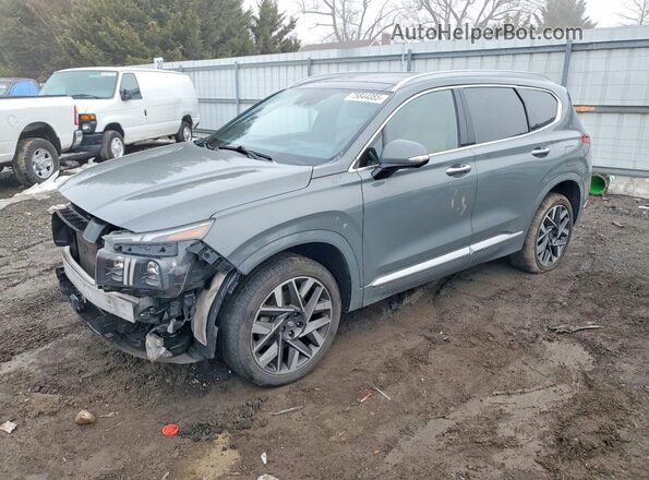 5NMS5DAL4PH505737 2023 HYUNDAI SANTA FE CALLIGRAPHY Gray Передня ліва чверть