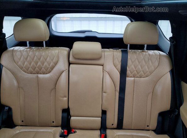 5NMS5DAL4PH505737 2023 HYUNDAI SANTA FE CALLIGRAPHY Gray Вид задніх сидінь
