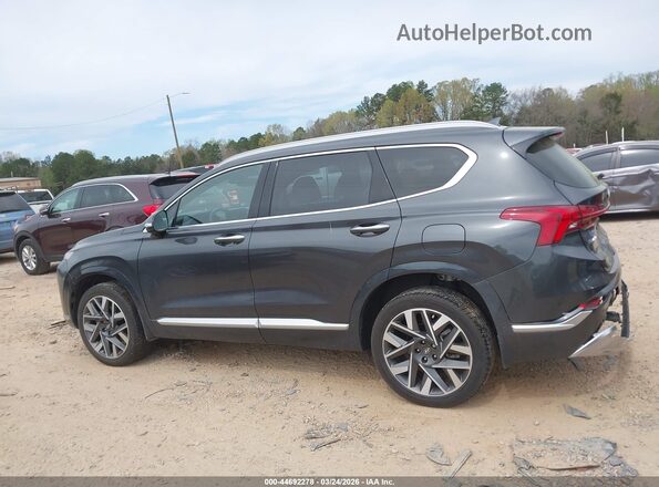 5NMS5DAL4PH597173 2023 HYUNDAI SANTA FE CALLIGRAPHY Gray 360 interior view