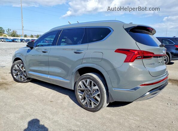 5NMS5DAL4PH644864 2023 HYUNDAI SANTA FE CALLIGRAPHY Gray Trasero izquierdo