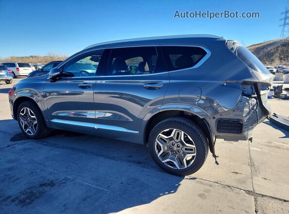 5NMS5DAL5MH329227 2021 HYUNDAI SANTA FE CALLIGRAPHY Серый Задняя левая четверть