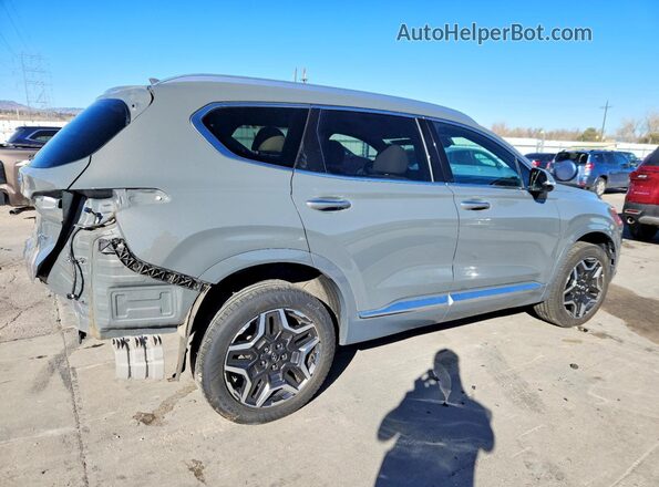 5NMS5DAL5MH329227 2021 HYUNDAI SANTA FE CALLIGRAPHY Серый Задняя правая четверть