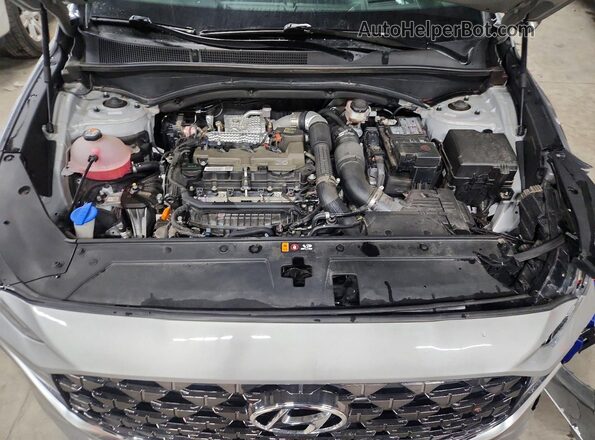 5NMS5DAL5NH469232 2022 HYUNDAI SANTA FE CALLIGRAPHY Silver Vista del compartimento del motor