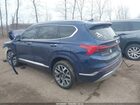 2022 Hyundai Santa Fe Calligraphy Blue vin: 5NMS5DAL6NH443948