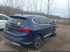 2022 Hyundai Santa Fe Calligraphy Blue vin: 5NMS5DAL6NH443948