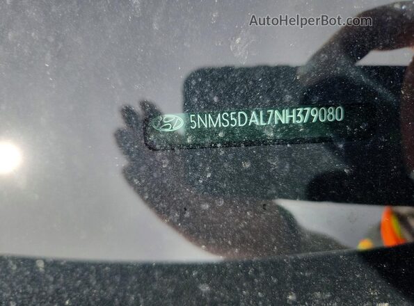 5NMS5DAL7NH379080 2022 HYUNDAI SANTA FE CALLIGRAPHY Silver ძრავის განყოფილების ხედი