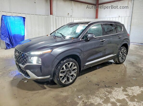 5NMS5DAL7NH455123 2022 HYUNDAI SANTA FE CALLIGRAPHY Gray წინა მარცხენა ხედი სამი მეოთხედიდან