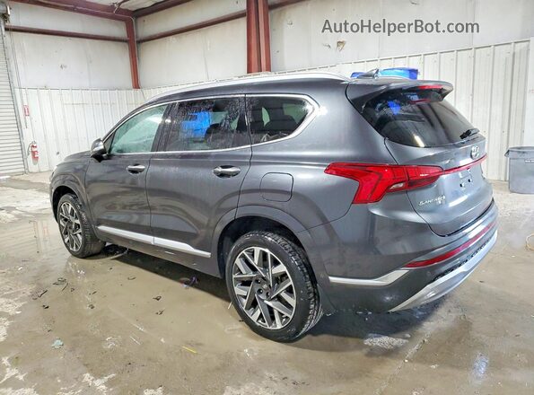 5NMS5DAL7NH455123 2022 HYUNDAI SANTA FE CALLIGRAPHY Gray უკანა მარცხენა