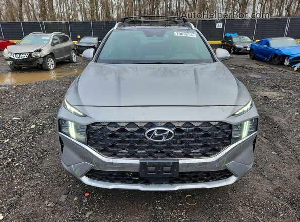 5NMS5DAL9MH368886 2021 HYUNDAI SANTA FE CALLIGRAPHY Серебряный Вид спереди