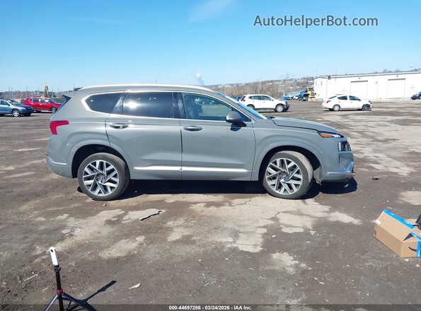 5NMS5DALXPH658283 2023 HYUNDAI SANTA FE CALLIGRAPHY Gray Սալոնի հետևի տեսք