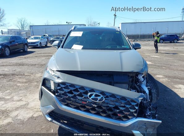 5NMS5DALXPH658283 2023 HYUNDAI SANTA FE CALLIGRAPHY Gray Սարքավորումների վահանակի տեսք