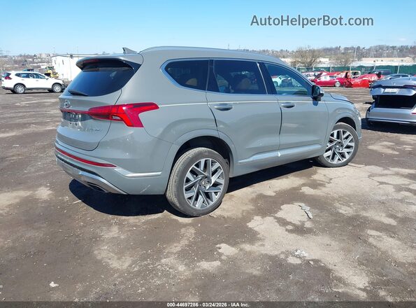 5NMS5DALXPH658283 2023 HYUNDAI SANTA FE CALLIGRAPHY Gray Հետևի աջ