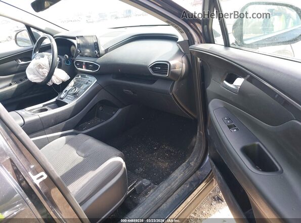 5NMS6DAJ4MH315895 2021 HYUNDAI SANTA FE Gray Widok wnętrza z przodu