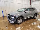 2021 Hyundai Santa Fe Sel Gray vin: 5NMS6DAJ5MH341874