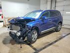 2021 Hyundai Santa Fe Sel Blue vin: 5NMS6DAJ5MH352146