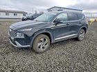 2021 Hyundai Santa Fe Sel Черный vin: 5NMS6DAJ6MH352897