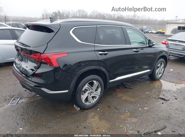 5NMS6DAJ7NH395842 2022 HYUNDAI SANTA FE Black Rear right