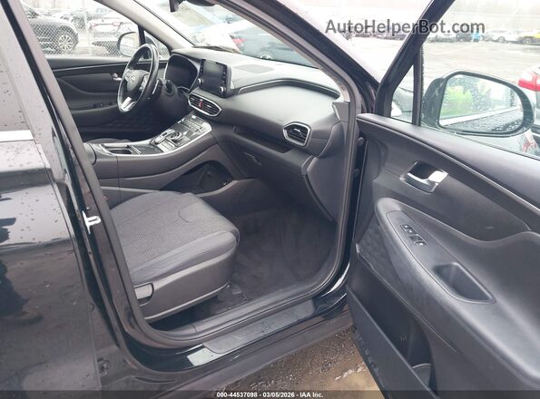 5NMS6DAJ7NH395842 2022 HYUNDAI SANTA FE Black Front interior view