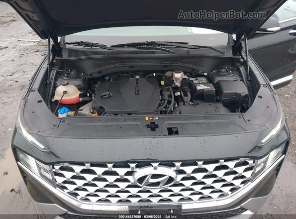 5NMS6DAJ7NH395842 2022 HYUNDAI SANTA FE Black Rear view