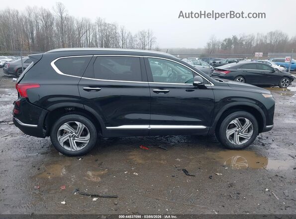 5NMS6DAJ7NH395842 2022 HYUNDAI SANTA FE Black Rear interior view
