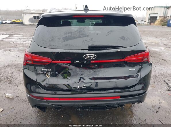 5NMS6DAJ7NH395842 2022 HYUNDAI SANTA FE Black 