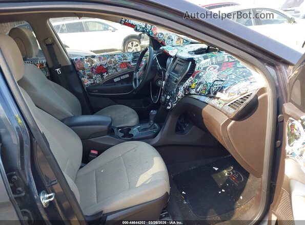 5NMZT3LB2JH098298 2018 HYUNDAI SANTA FE SPORT Серый Вид салона спереди